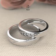 Cincin Tunangan Couple Emas Putih